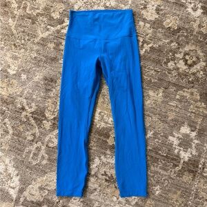 Lululemon Athletica Vibrant Blue Leggings